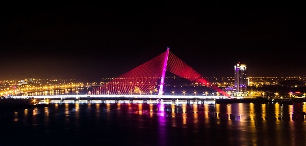 Những cây cầu nổi tiếng ở Đà Nẵng có kiến trúc độc đáo: Cầu Trần Thị Lý Đà Nẵng