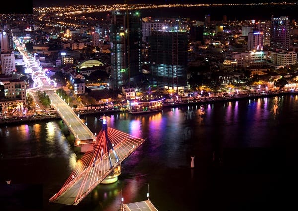 Những cây cầu ở Đà Nẵng có kiến trúc độc đáo: cầu quay sông Hàn Đà Nẵng