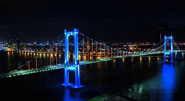 TOP 7 cây cầu nổi tiếng ở Đà Nẵng: Cầu Thuận Phước Đà Nẵng
