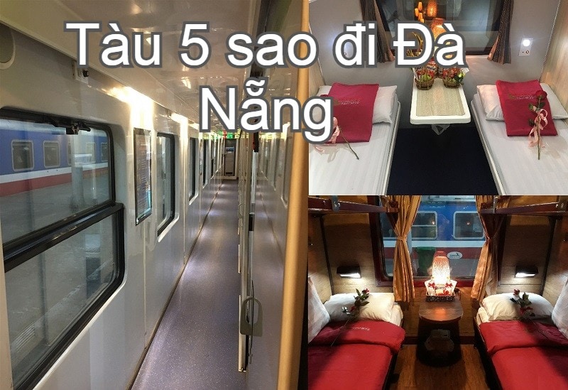 Đặt mua vé tàu hỏa 5 sao cao cấp đi Đà Nẵng