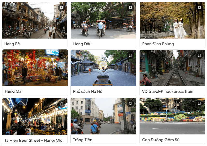 Kinh nghiệm du lịch Hà Nội, đến Hà Nội nên đi chơi đâu? Các con phố nổi tiếng ở Hà Nội