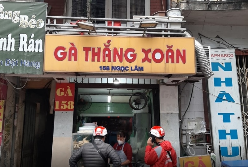 Quán quán ăn Long Biên đông khách nhất. Quán gà Thắng béo. Quán ăn ngon Long Biên Hà Nội