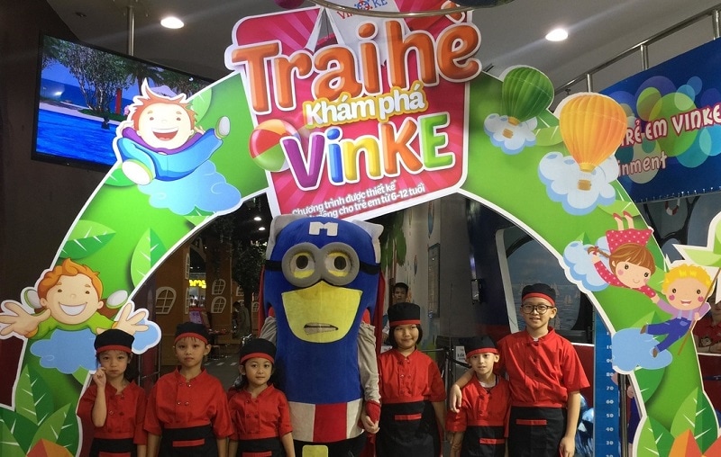 Địa điểm vui chơi ở Hà Nội cho trẻ em, VinKE Times City