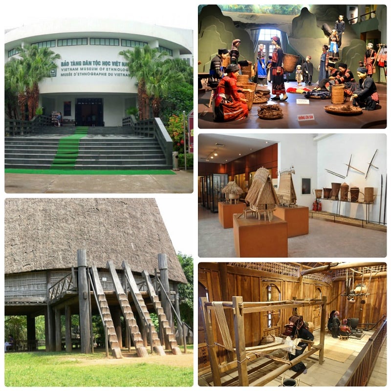 Địa điểm vui chơi Hà Nội, viện bảo tàng dân tộc học Việt Nam