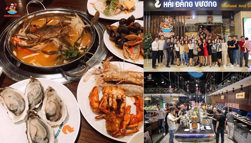 Quán ăn buffet hải sản ngon ở Hà Nội đông khách nhất. Ăn buffet hải sản ở đâu ngon Hà Nội? Hải Đăng Vương
