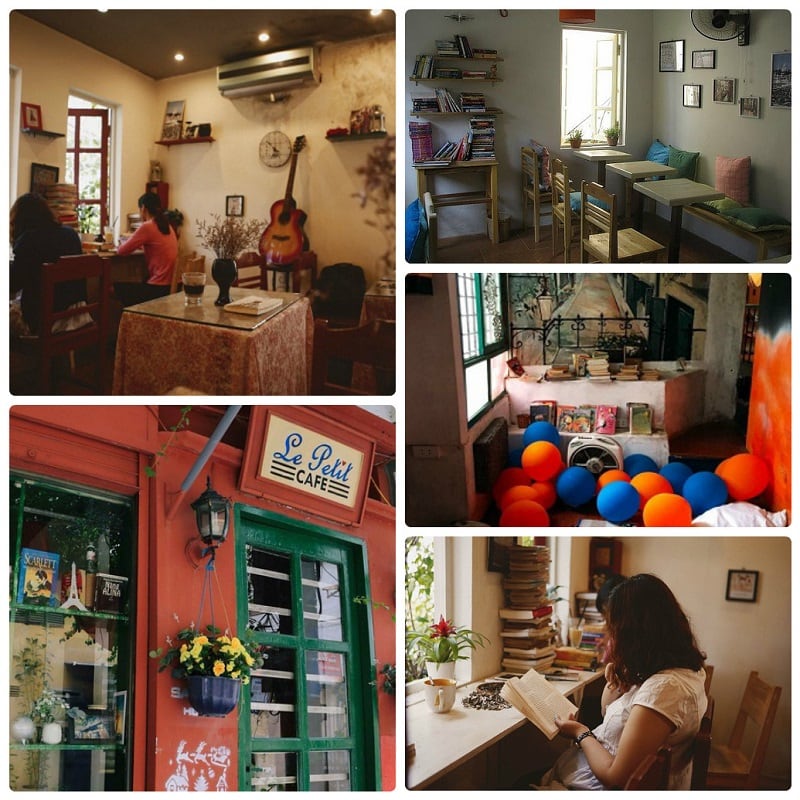 Quán cafe sách yên tĩnh ở Hà Nội, Le Petit Café