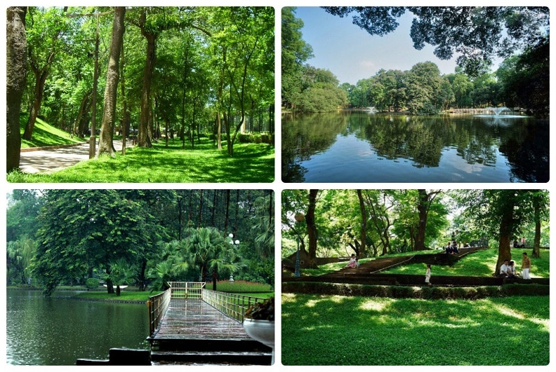 Địa điểm đi chơi ở Hà Nội cho sinh viên, công viên Bách Thảo