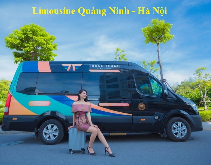 Xe khách Quảng Ninh - Hà Nội chạy cao tốc. Giá vé, điện thoại các hãng xe khách Quảng Ninh đi Hà Nội. Trung Thành Limousine