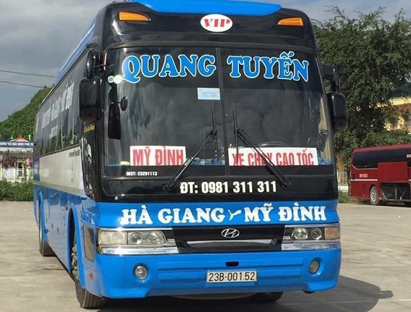 Xe khách Hà Giang Hà Nội, xe khách Quang Tuyến