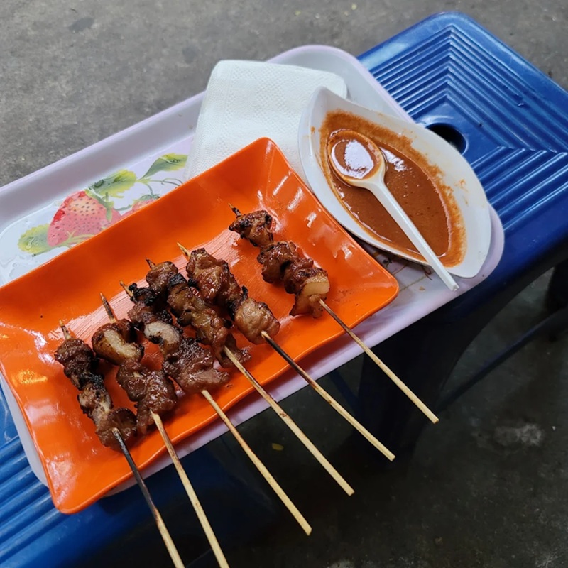 Quán thịt xiên nướng ở Hà Nội. ở Hà Nội ăn thịt xiên quán nào ngon