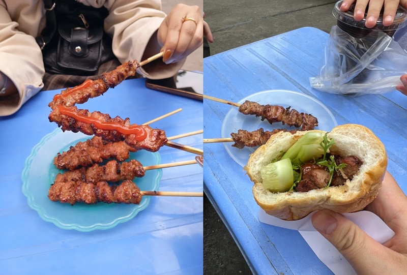 Quán thịt xiên nướng ở Hà Nội. ở Hà Nội ăn thịt xiên quán nào ngon