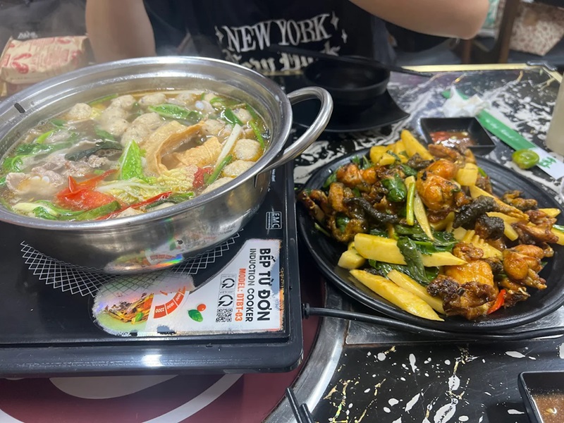 Quán lẩu ếch ở Hà Nội. Ăn lẩu ếch Hà Nội quán nào ngon