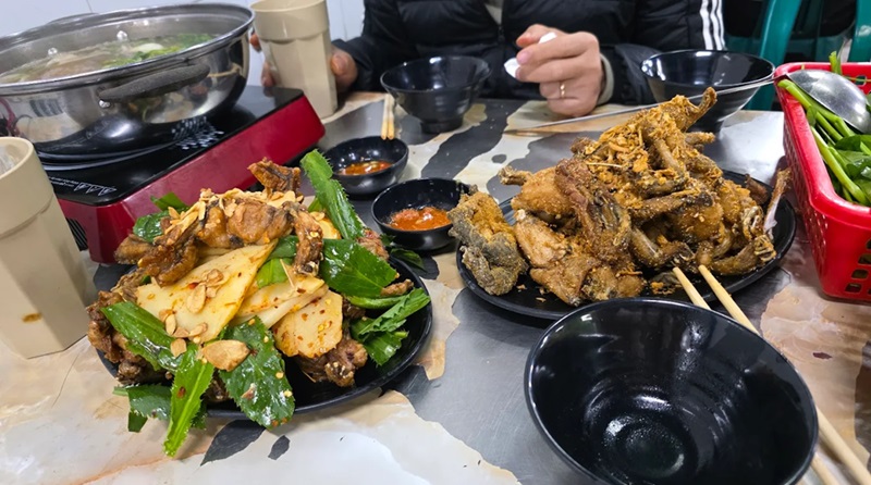 Quán lẩu ếch ở Hà Nội. Quán lẩu ếch ngon tại Hà Nội