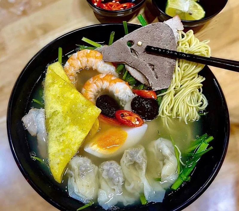 Quán mì vằn thắn ở Hà Nội. Quán mì vằn thắn ngon rẻ ở Hà Nội