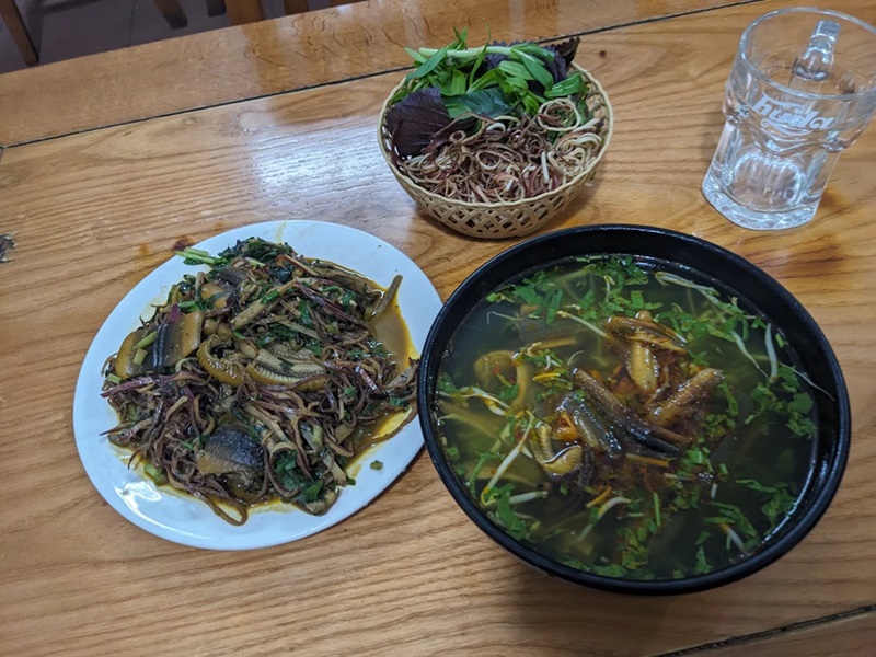 Quán lươn ở Hà Nội. Quán lươn ngon ở Hà Nội