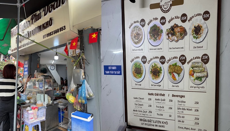 Quán lươn ở Hà Nội. Quán lươn ngon ở Hà Nội