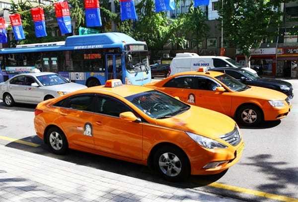 Phương tiện đi lại ở Seoul Hàn Quốc, đi taxi ở Seoul