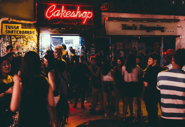 Chơi gì ở Itaewon, câu lạc bộ đêm Cakeshop