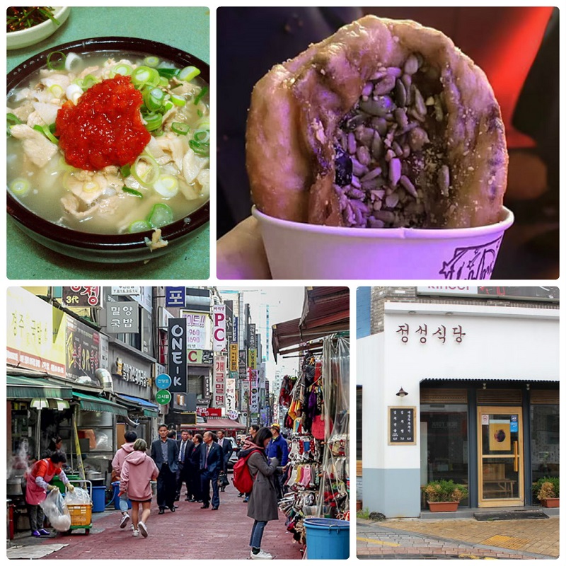 Kinh nghiệm du lịch Busan, Hàn Quốc, địa chỉ ăn uống ở Busan, món ăn đặc sản ở Busan