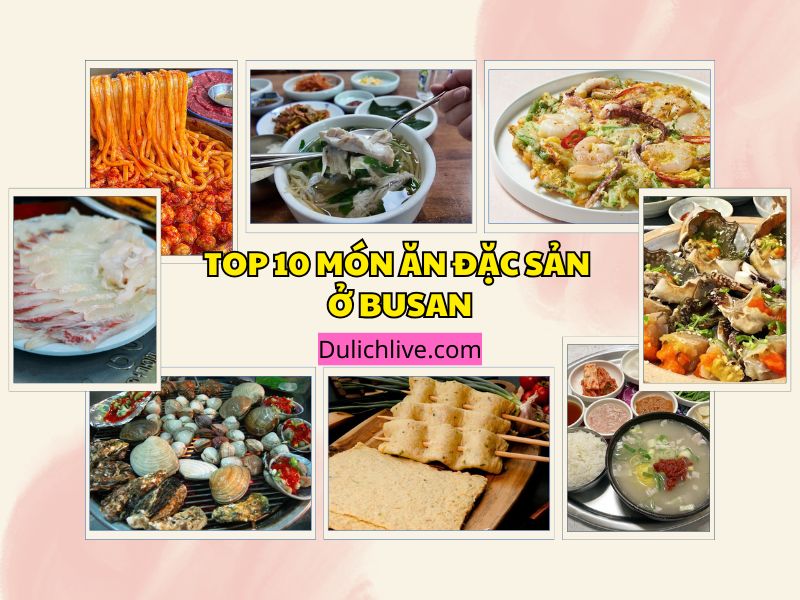 Món ăn đặc sản ở Busan. Ăn gì ngon ở Busan
