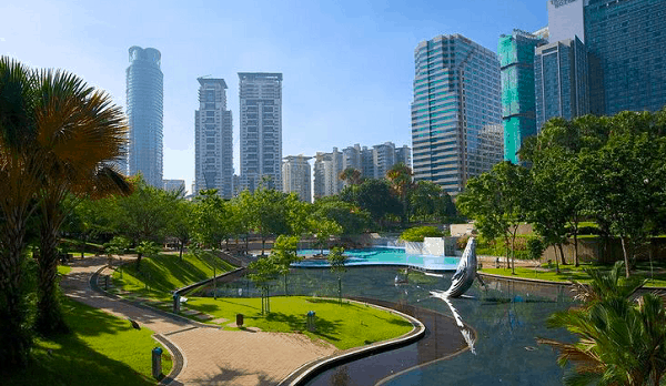 Công viên KLCC Malaysia - lá phổi xanh của thủ đô Malaysia