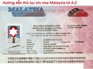 Hướng dẫn thủ tục xin visa Malaysia chi tiết. Xin visa Malaysia ở đâu, lệ phí bao nhiêu, hồ sơ gì?