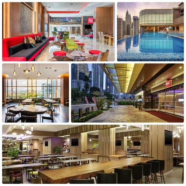 Ibis Kuala Lumpur City Centre là khách sạn ở KLCC gần các khu ăn uống