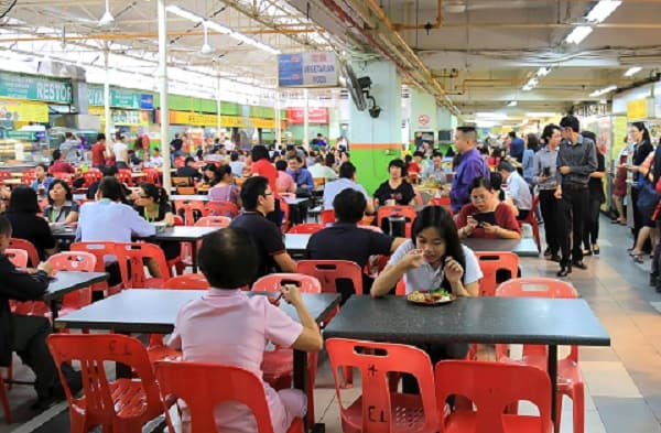 Du lịch Kuala Lumpur City Centre nên ăn uống ở đâu? Khu ăn uống Sungai Wang Food court