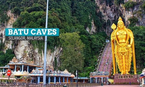 Kinh nghiệm du lịch hang động Batu Caves từ Kuala Lumpur, Malaysia