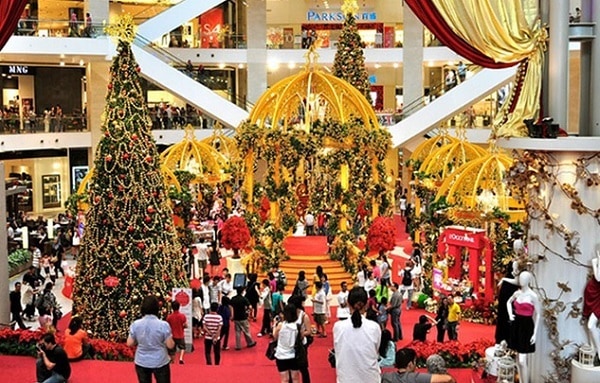 Mua sắm dịp Noel khi du lịch Malaysia. Lễ giáng sinh ở Malaysia