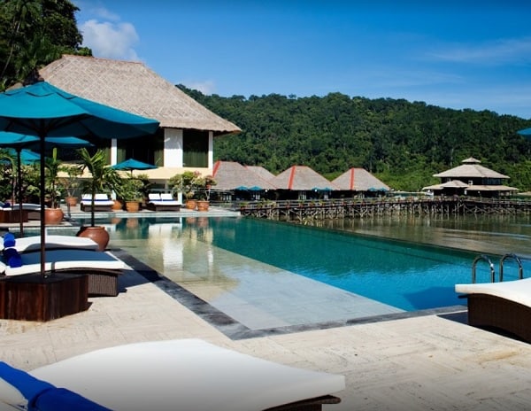 Khách sạn ở Sabah Malaysia. khách sạn tốt nhất ở Sabah. Khách sạn Gayana Marine Resort