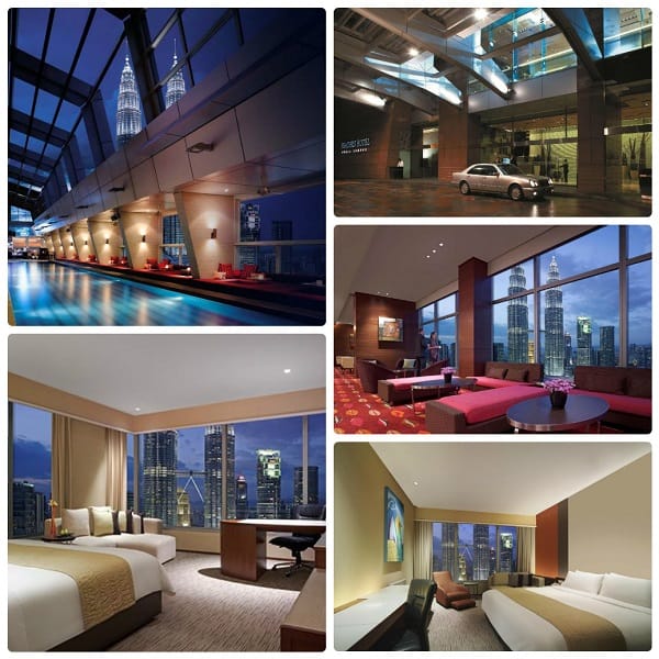 Khách sạn view tháp đôi Petronas ở Kuala Lumpur, khách sạn Traders Hotel by Shangri-La 
