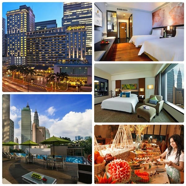 Khách sạn ở Kuala Lumpur view tháp đôi Petronas, Impiana KLCC Hotel