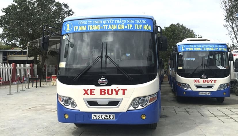 Du lịch Nha Trang bằng xe bus