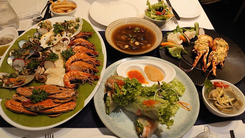 Quán buffet hải sản ở Nha Trang. Ăn buffet ngon ở Nha Trang
