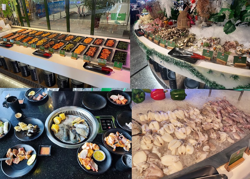 Quán buffet hải sản ở Nha Trang. Quán buffet ngon ở Nha trang