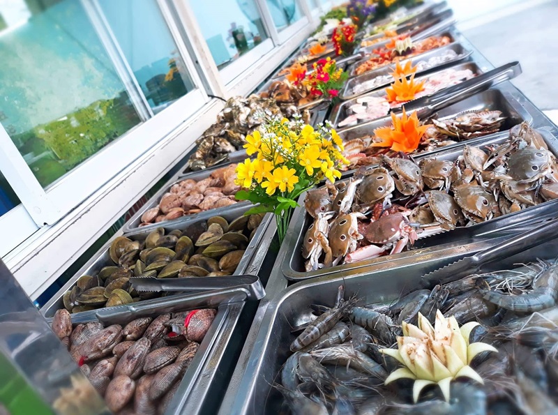 Quán buffet hải sản ở Nha Trang. Ăn buffet hải sản ở Nha Trang quán nào ngon