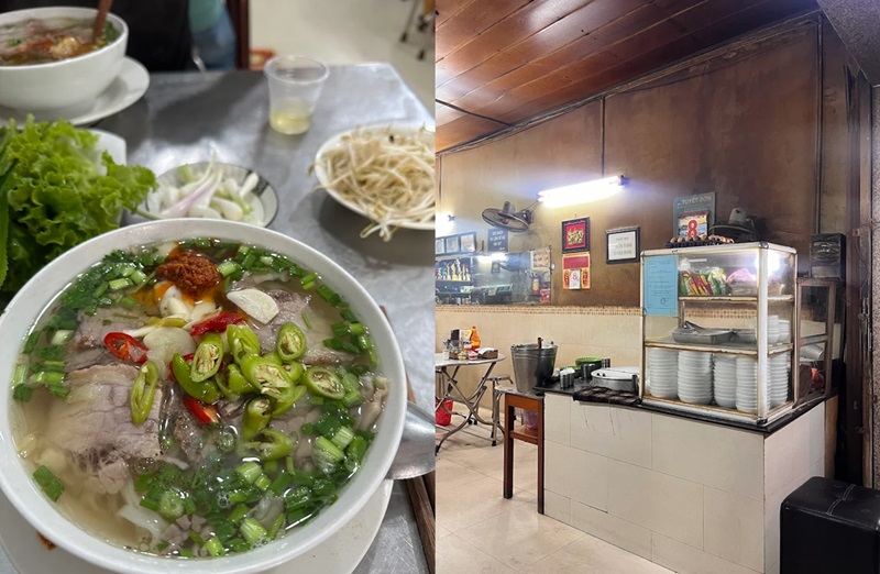 Quán phở ở Nha Trang. Quán phở nổi tiếng Nha Trang
