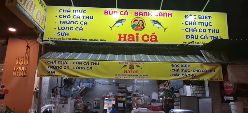 Địa chỉ ăn bánh canh ngon ở Nha Trang. Quán bánh canh ở Nha Trang