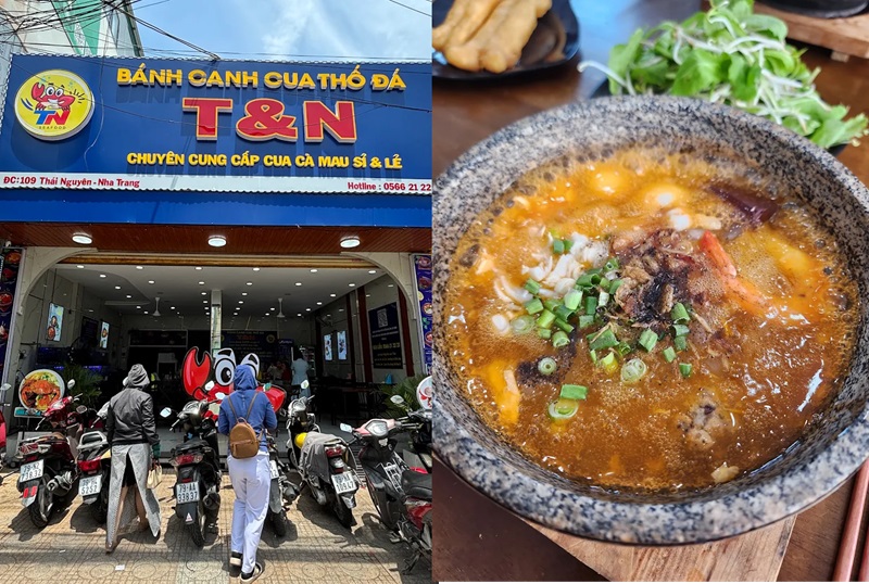 Quán bánh canh ở Nha Trang. Quán bánh canh nổi tiếng Nha Trang
