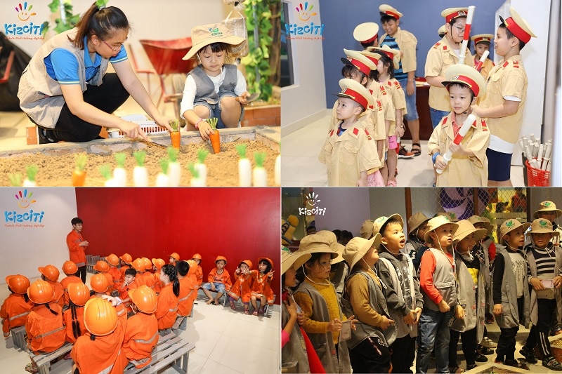 Địa điểm du lịch TP Hồ Chí Minh cho trẻ em. Thành phố hướng nghiệp Kizciti