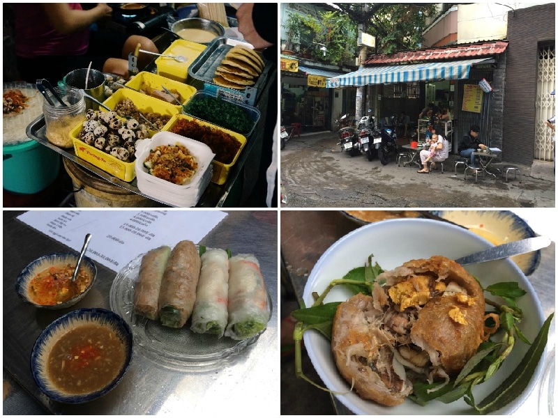 Hẻm ăn vặt ở Sài Gòn, hẻm ăn vặt quận 10, hẻm ăn vặt Hồ Bá Kiện
