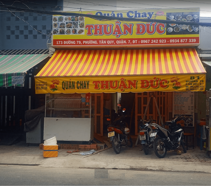 Quán cơm chay ngon nổi tiếng ở quận 7 TP Hồ Chí Minh
