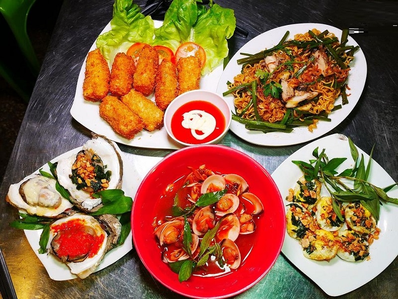Quán ăn ngon ở quận 7 Sài Gòn, quán ốc King Hàu