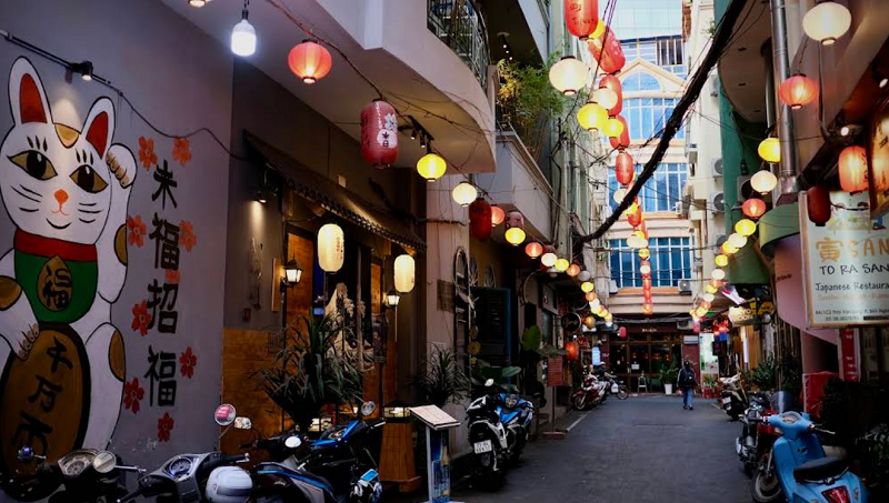 Địa điểm ở Sài Gòn ít người biết. Phố Nhật Little Japan Sài Gòn
