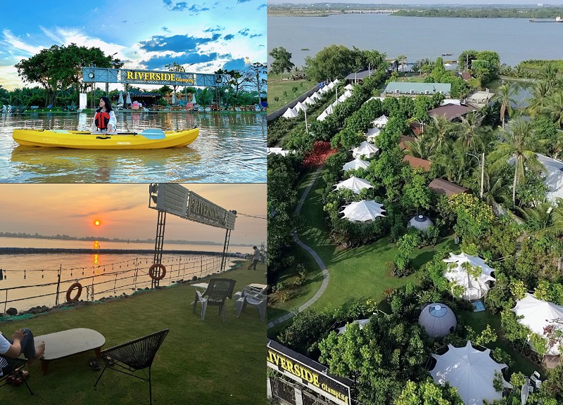 Địa điểm ở Sài Gòn ít người biết. Riverside Glamping