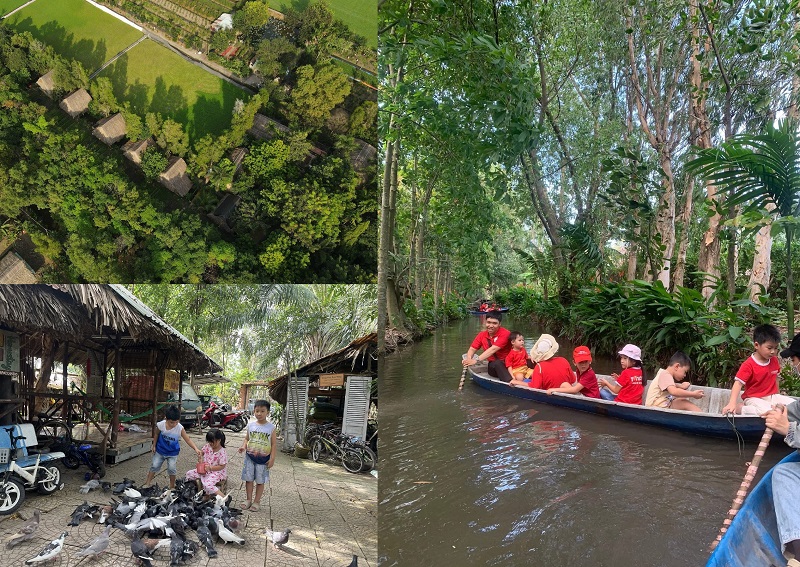 Địa điểm ở Sài Gòn ít người biết. Nông trại Tam Nông