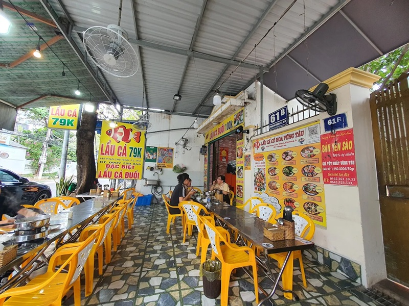 Quán cá đuối ở Vũng Tàu cũ. Quán cá đuối bình dân ở Vũng Tàu (cũ)