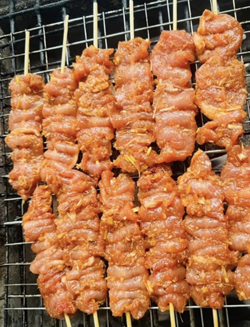 Quán thịt xiên ở Sài Gòn. Ăn thịt xiên ở Sài Gòn quán nào ngon 