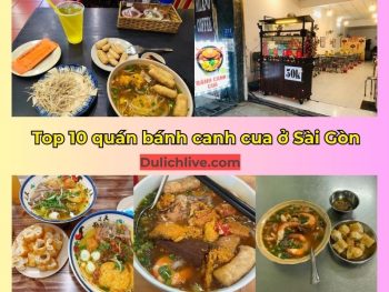 Quán bánh canh cua ở Sài Gòn. Địa chỉ quán bánh canh cua ở Sài Gòn